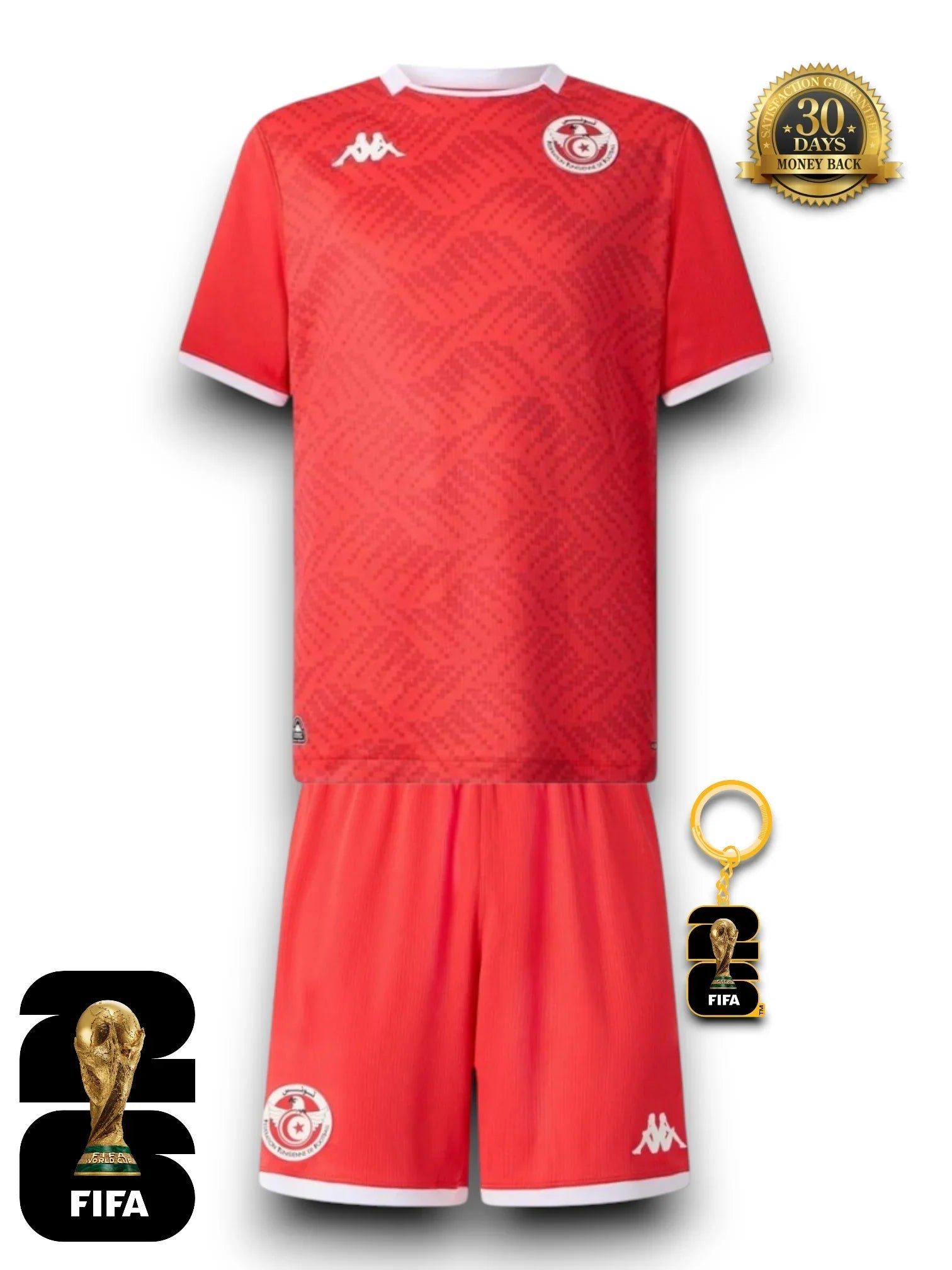 Kit Kids Tunisia World Cup 2026 Jersey - FutStore