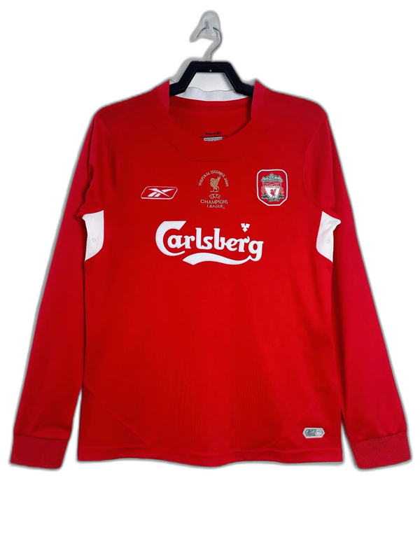 Liverpool 04/05 I Home Jersey - Long Sleeve Retro Version - FutStore
