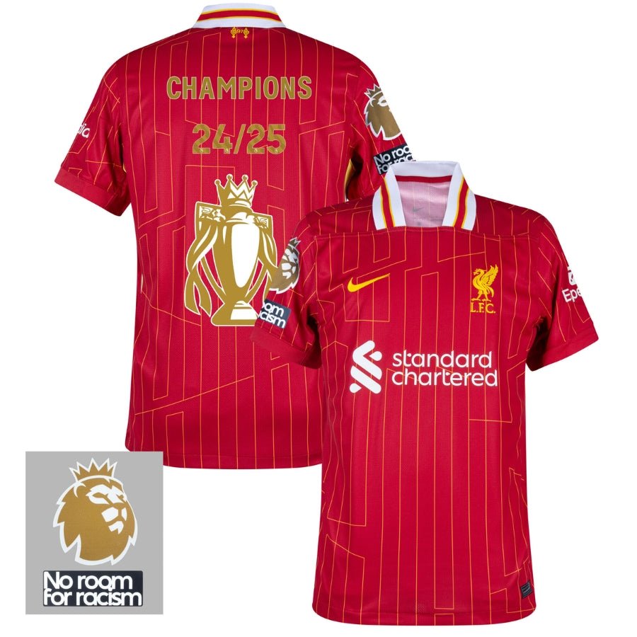 Liverpool Premier League Winners Trophy Edition Home Fan Jersey 2024/25 - FutStore