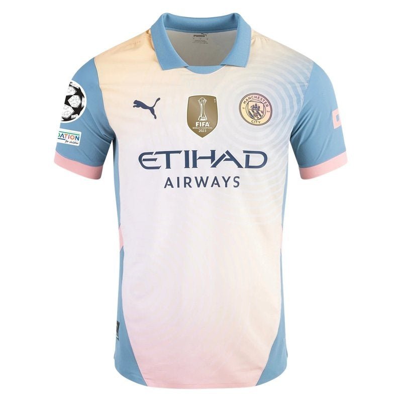 Manchester City 24/25 IV Fourth UCL Jersey - Player Version - Slim Fit - FutStore