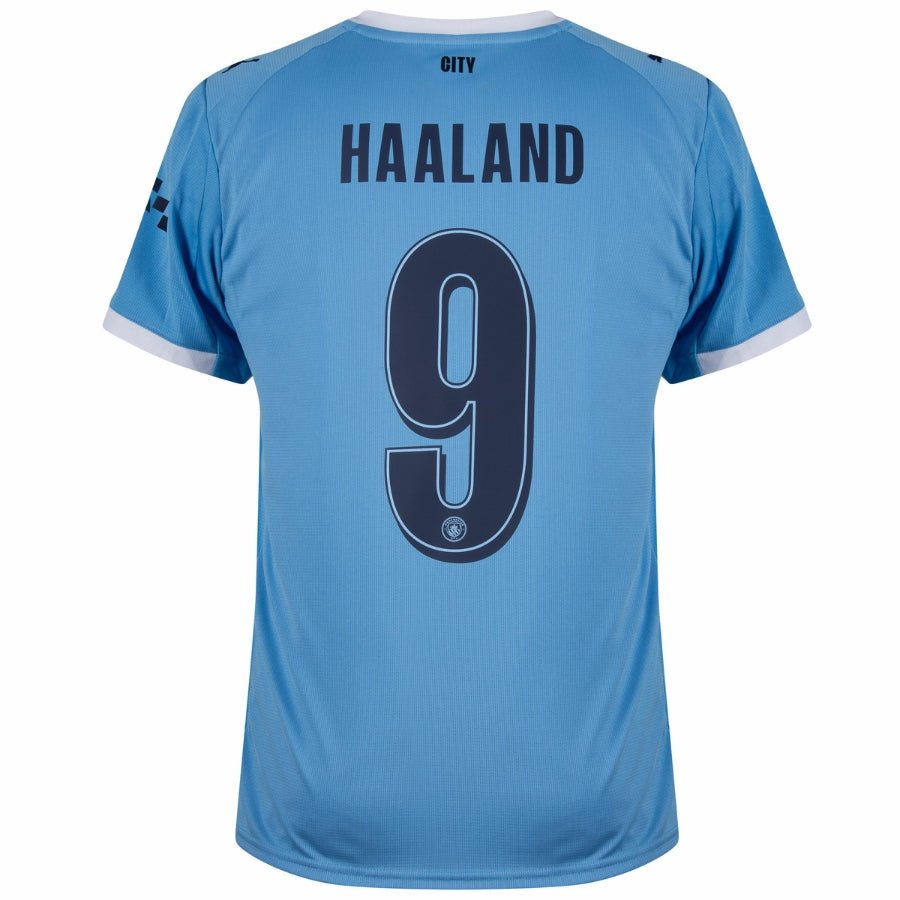 Manchester City Home Haaland 9 Fan Jersey 2025/26 - FutStore