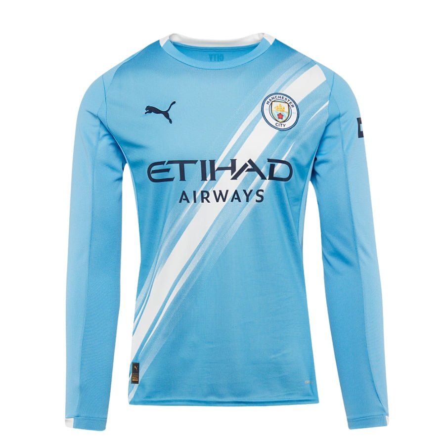Manchester City Home Long Sleeve Fan Jersey 2025/26 - FutStore
