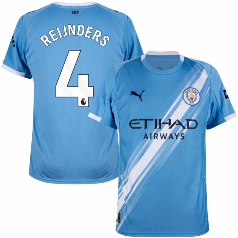 Manchester City Home Reijnders 4 Fan Jersey 2025/26 - FutStore