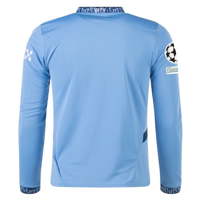 Manchester City UCL 24/25 I Home Jersey - Long Sleeve - FutStore