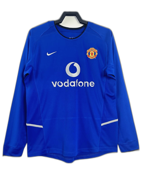 Manchester United 02/03 III Third Jersey - Long Sleeve Retro Version - FutStore