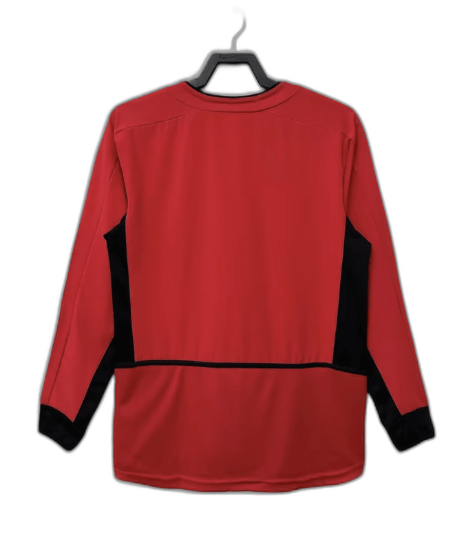 Manchester United 02/04 I Home Jersey - Long Sleeve Retro Version - FutStore