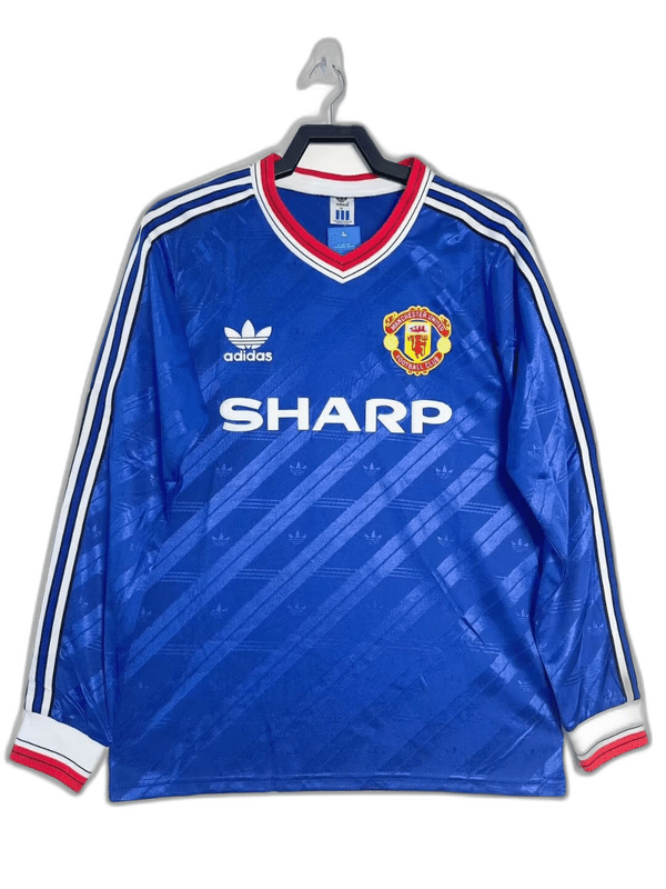 Manchester United 86/88 III Third Jersey - Long Sleeve Retro Version - FutStore
