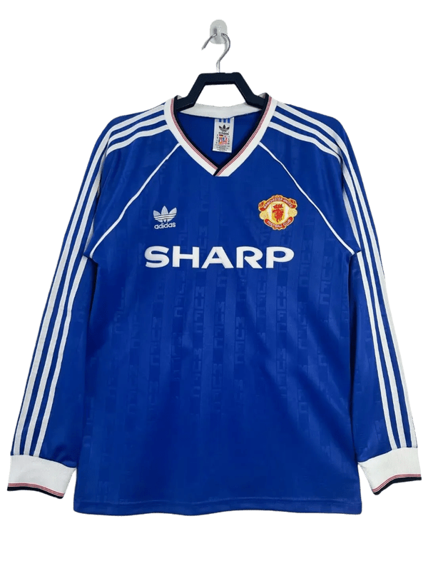Manchester United 88/90 II Away Jersey - Long Sleeve Retro Version - FutStore