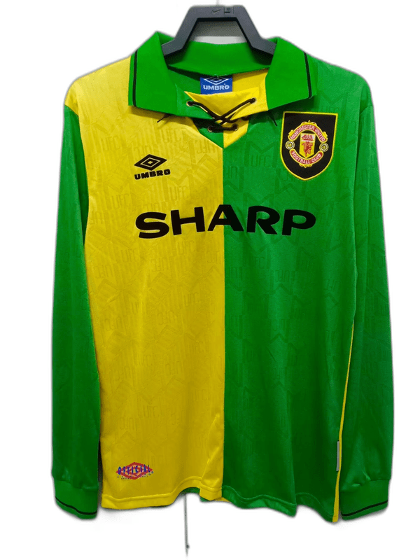 Manchester United 92/94 II Away Jersey - Long Sleeve Retro Version - FutStore