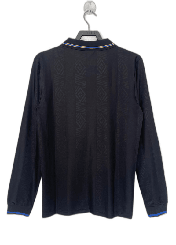 Manchester United 93/94 Black Jersey - Long Sleeve Retro Version - FutStore