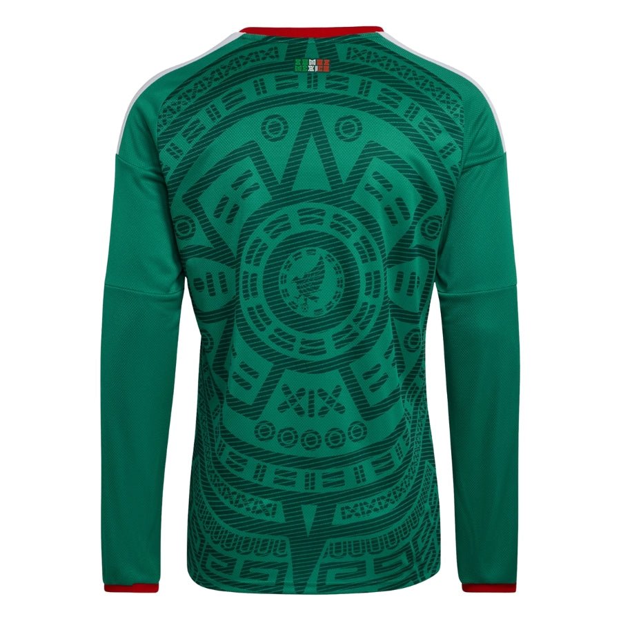 Mexico Home Fan Jersey Long Sleeve Shirt 2026 World Cup - FutStore