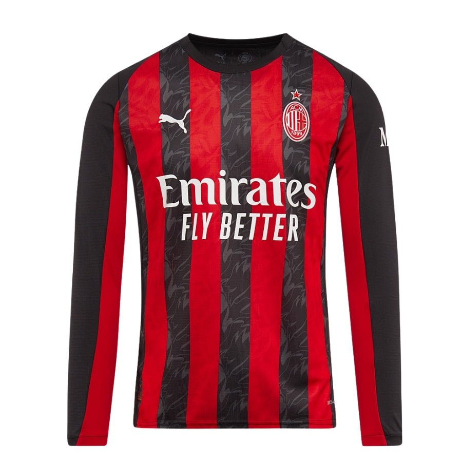 Milan Home Long Sleeve Fan Jersey 2025/26 - FutStore