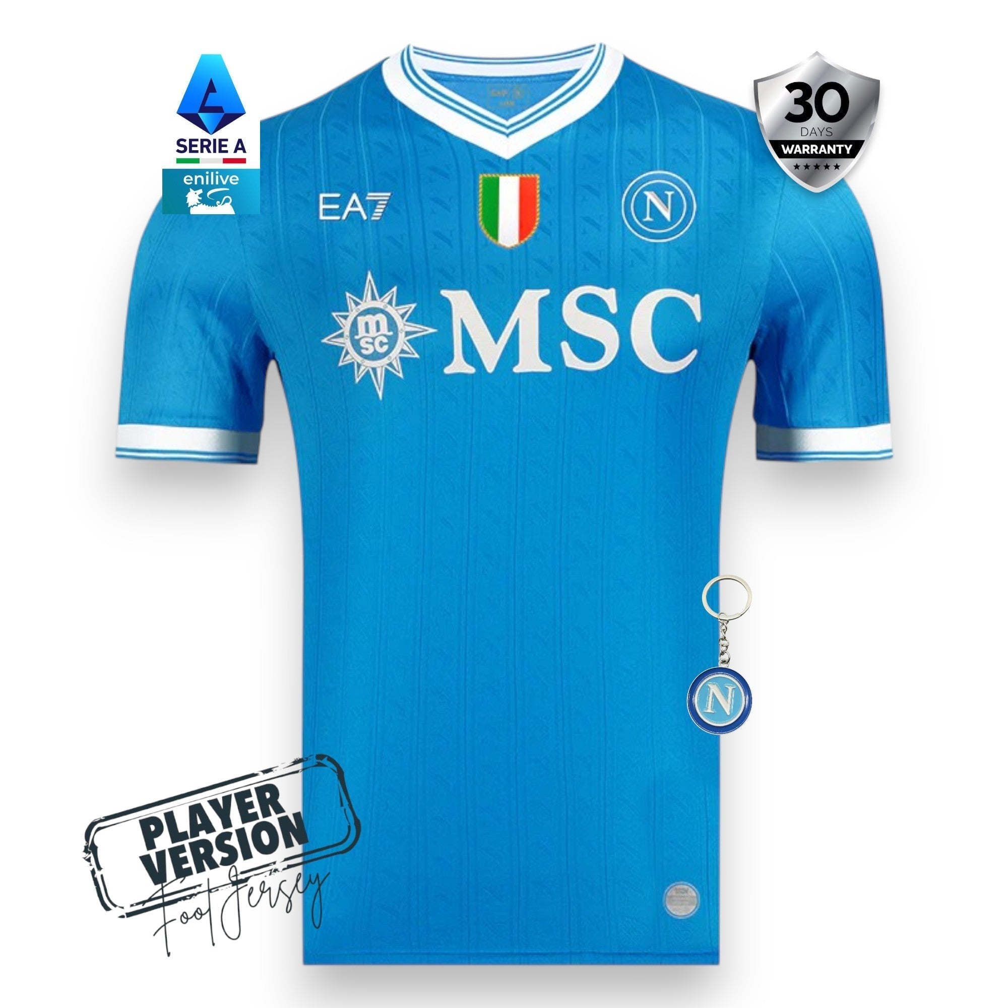 Napoli Home Player Jersey 2025/26 - FutStore