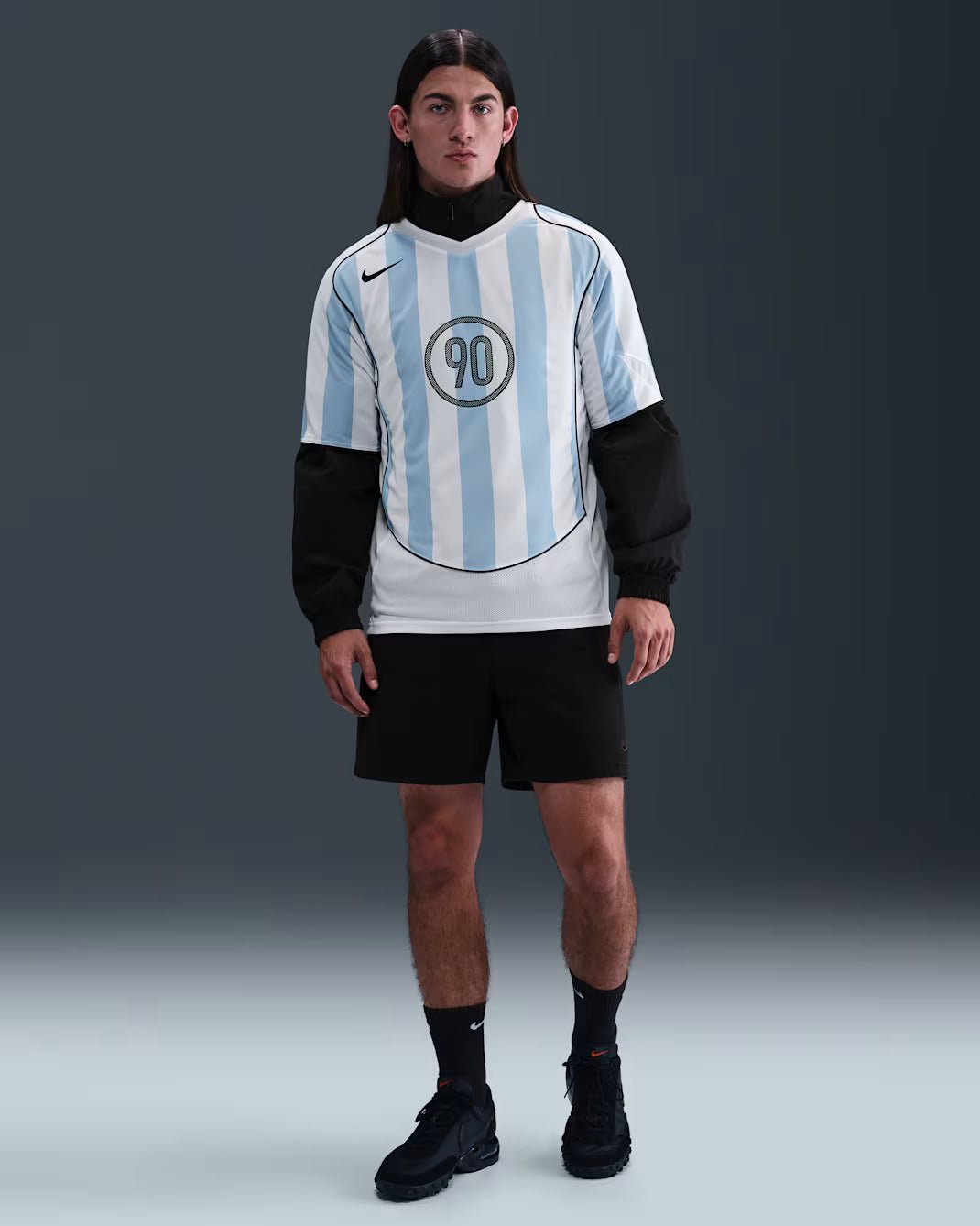 Nike Total 90 - Blue e White - FutStore