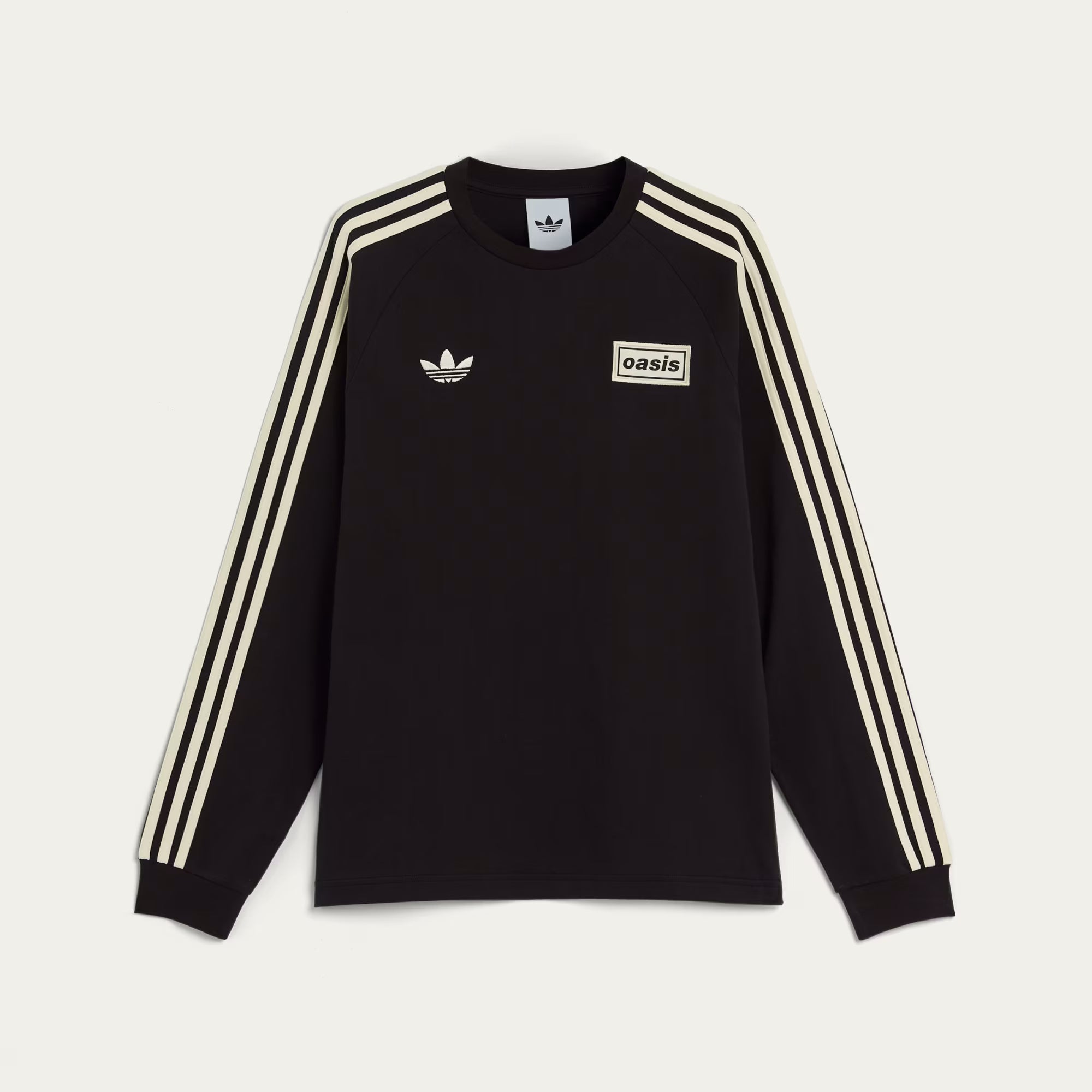 OASIS Long Sleeve 3 Stripes - Black - FutStore