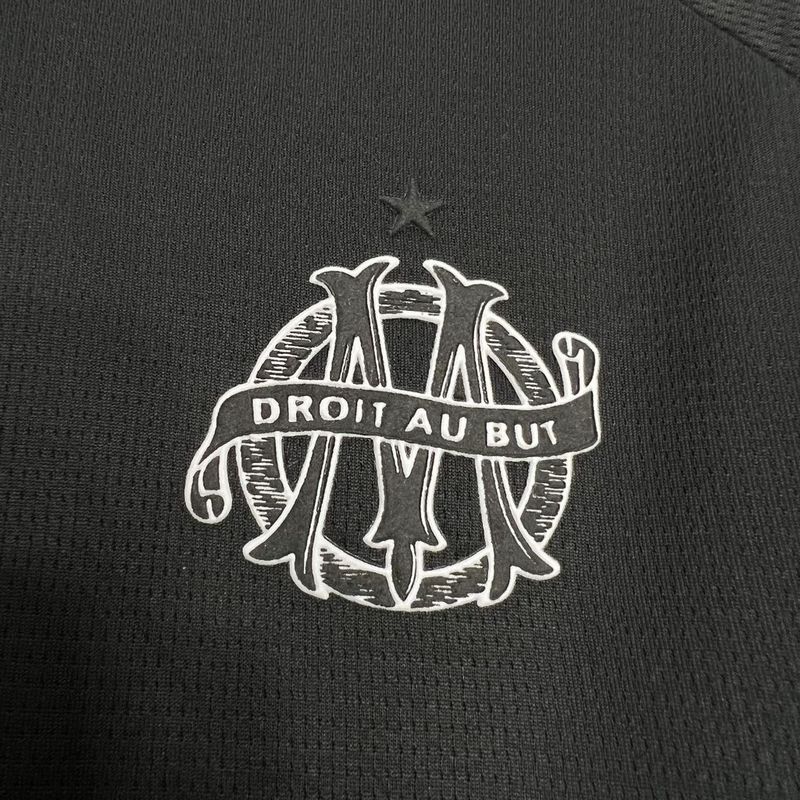Olympique de Marseille 125th Anniversary Black Jersey - FutStore