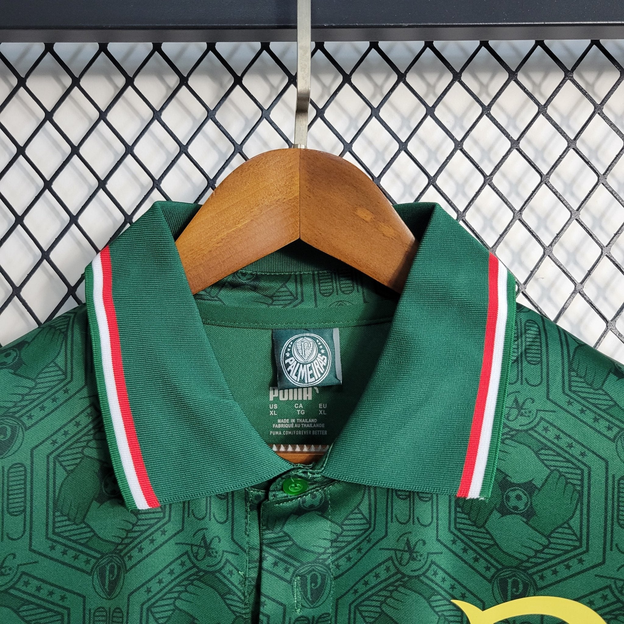 Palmeiras 2022/23 Abel Ferreira Polo - Green - FutStore