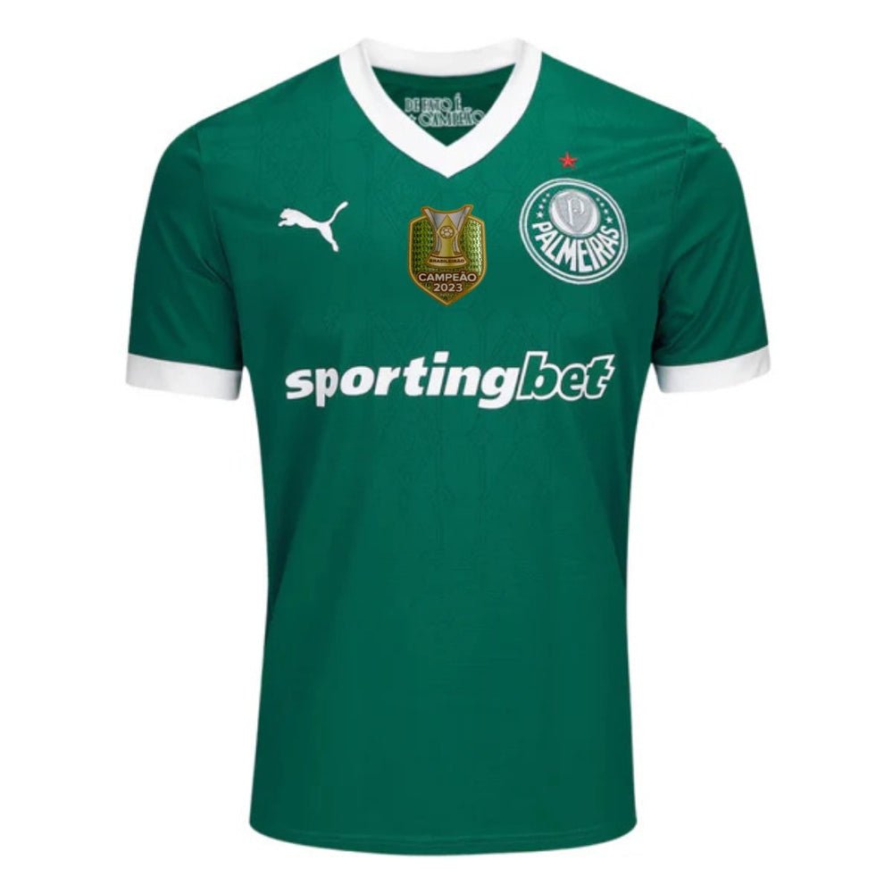 Palmeiras Home Jersey 2025/26 Patch Campeão - Fan Version - FutStore