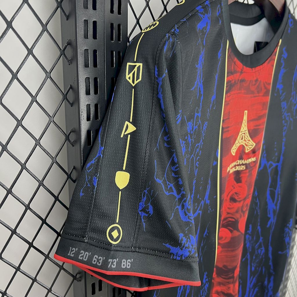 Paris Saint - Germain 2025/26 (CAMPEONES DE EUROPA) Red and blue Jersey - FutStore