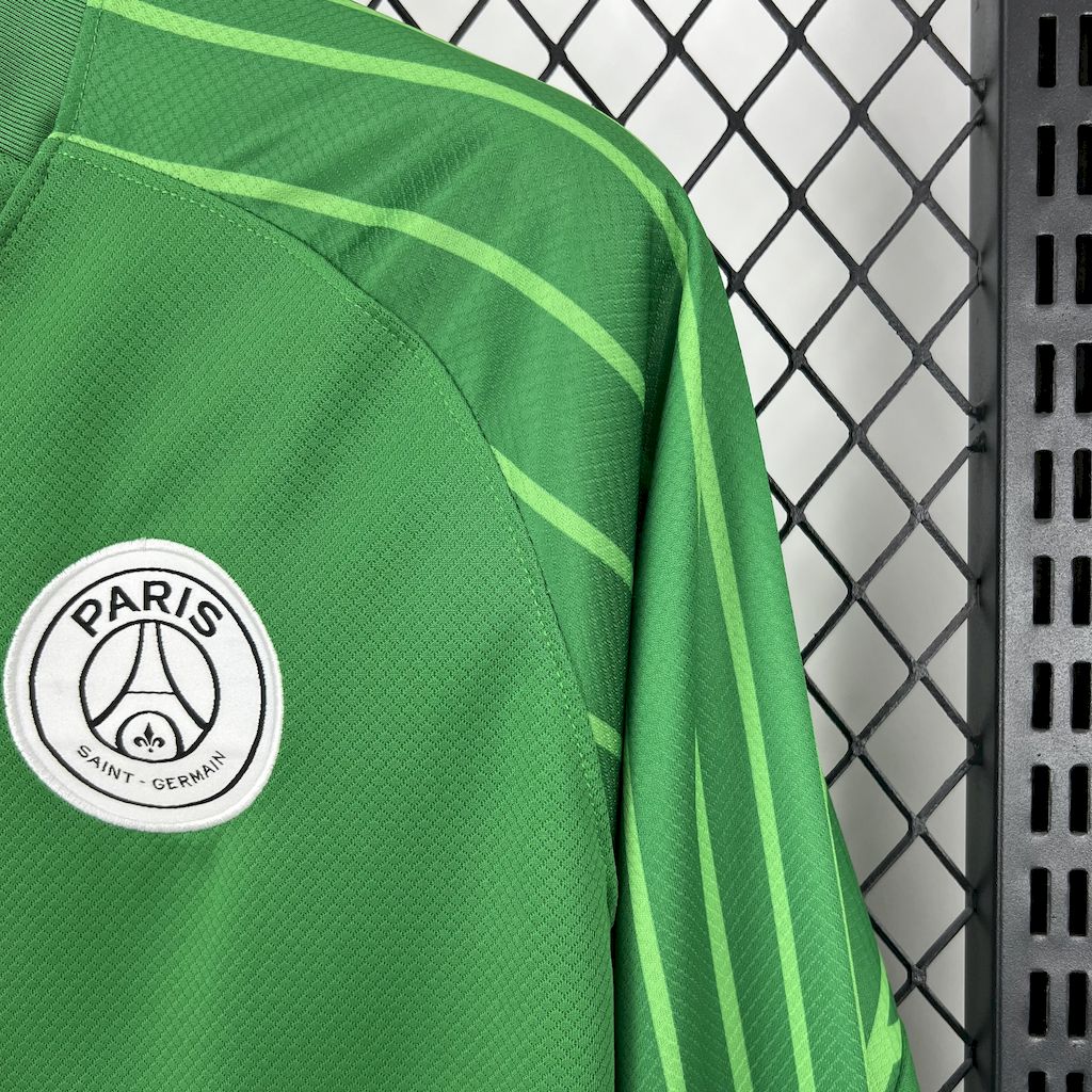 Paris Saint - Germain 2025/26 Green goalkeeper Long Sleeves Jersey - FutStore