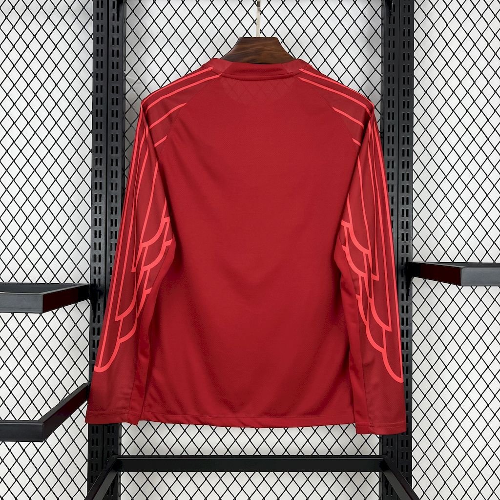 Paris Saint - Germain 2025/26 Red goalkeeper Long Sleeves Jersey - FutStore