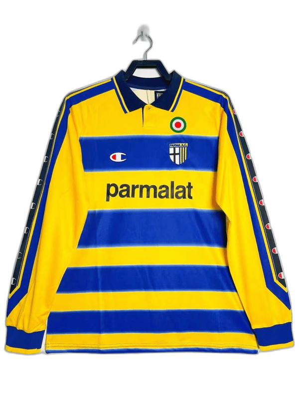 Parma 99/00 I Home Jersey - Long Sleeve Retro Version - FutStore