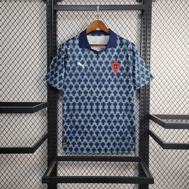 Portugal 25/26 Training Jersey - Navy Blue - Fan Version - FutStore