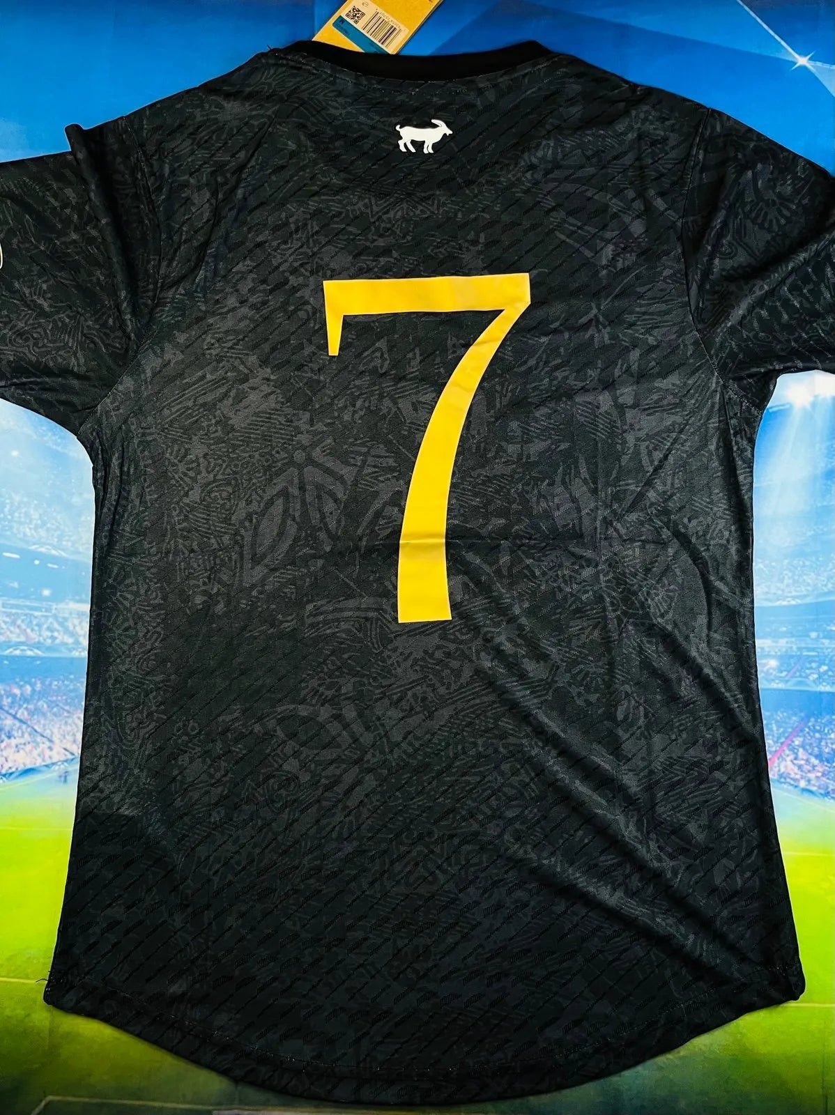 Portugal Jersey Legends Jersey The Siu - CR7 GOAT - Player Version - FutStore
