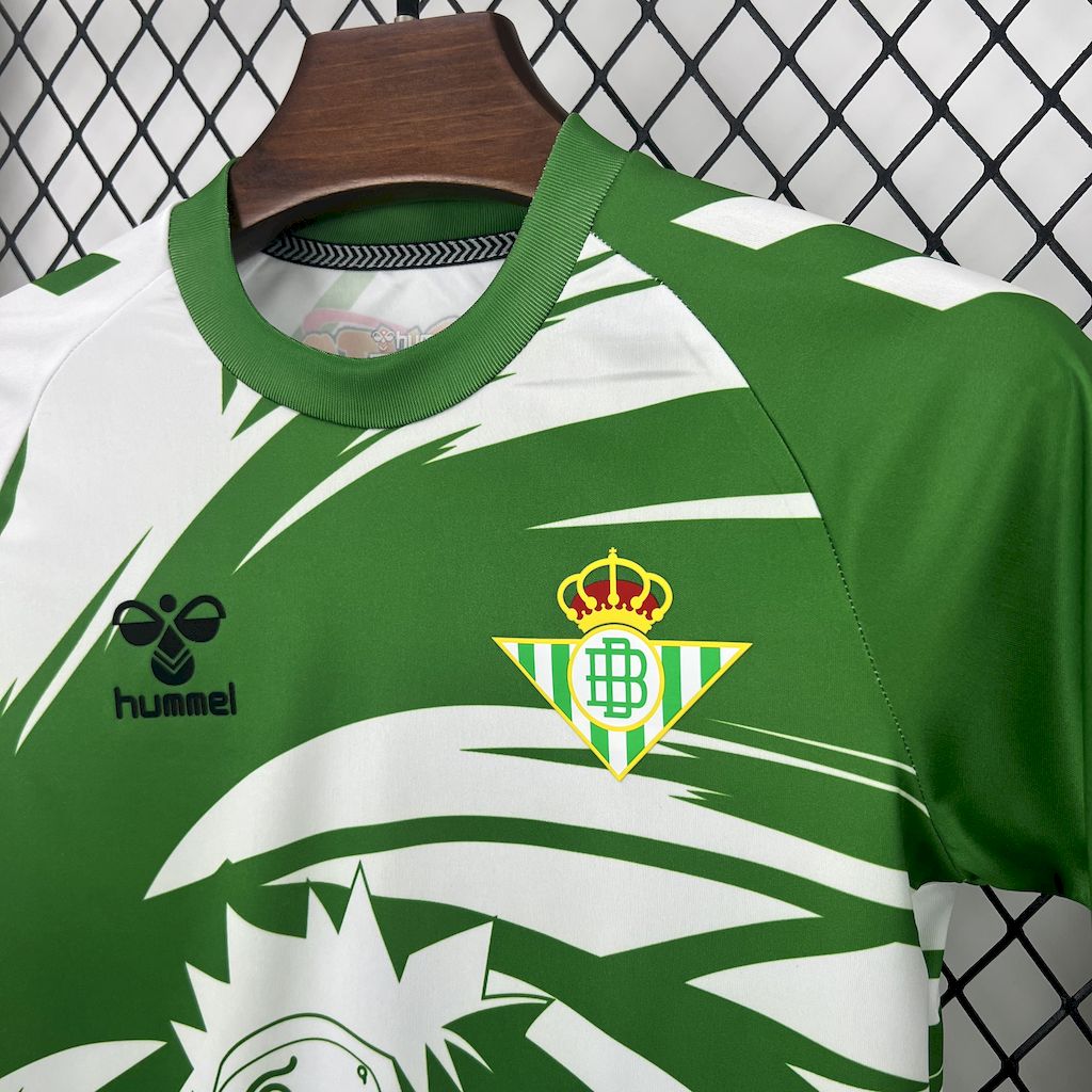 Real Betis 2025/26 Hummel x Limited - edition Naruto Kids Kit - FutStore