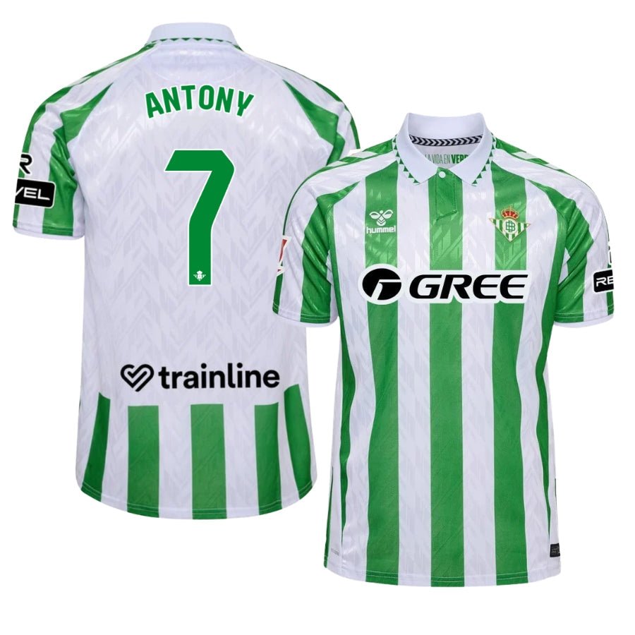 Real Betis Antony 7 Home Fan Jersey 2024/25 - FutStore