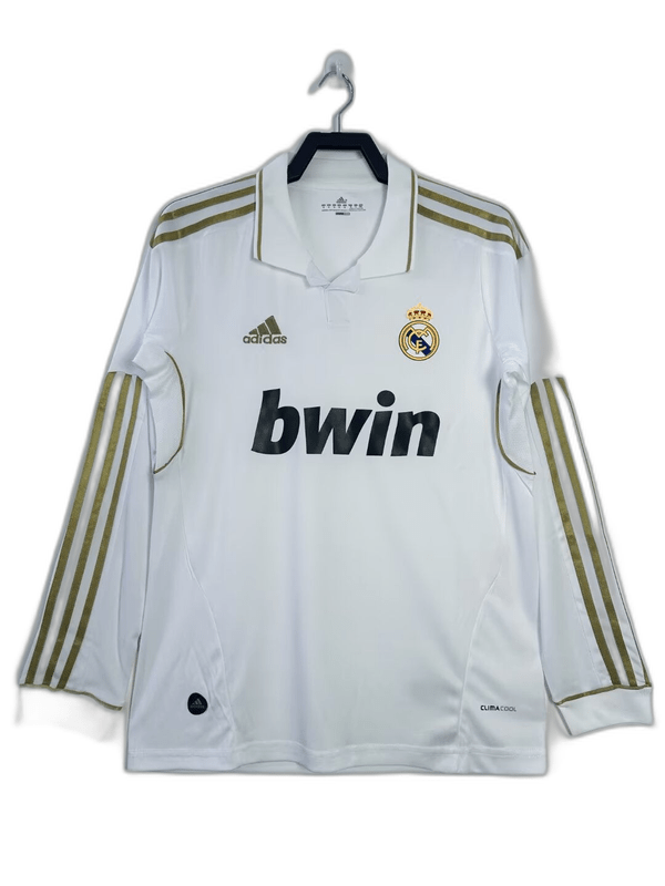 Real Madrid 11/12 I Home Jersey - Long Sleeve Retro Version - FutStore
