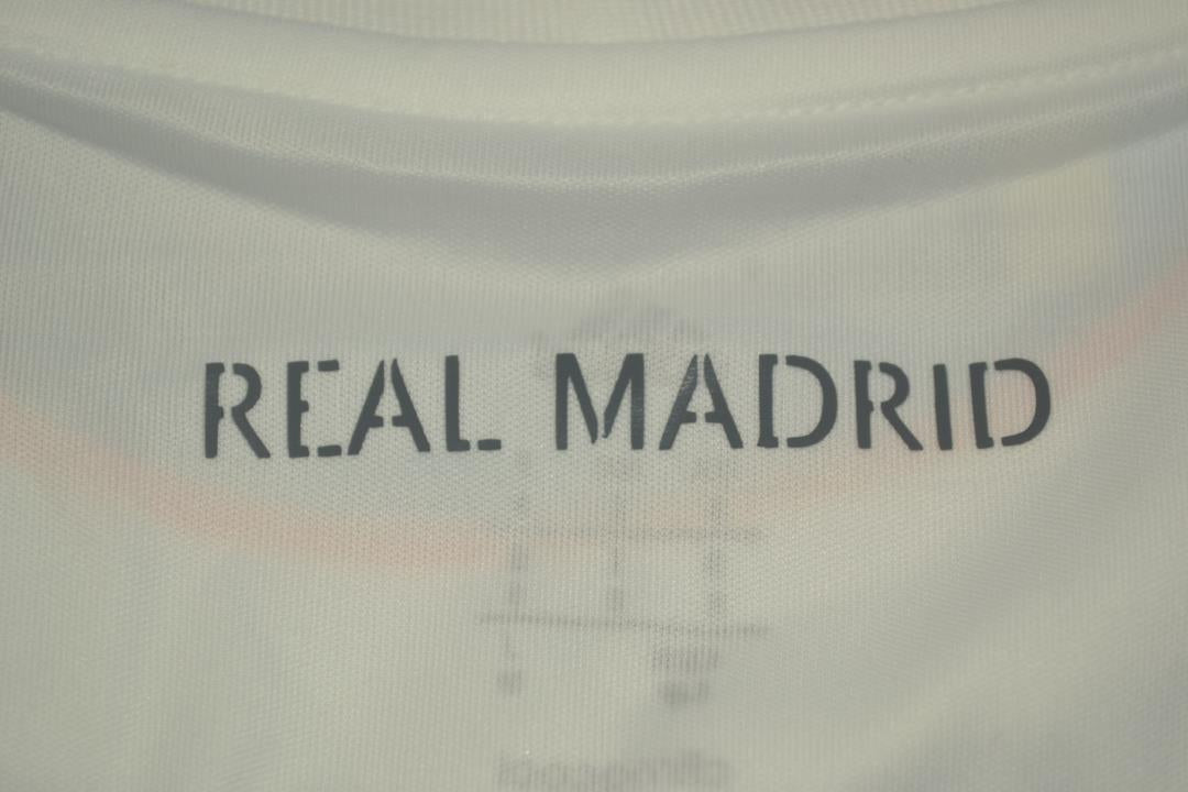 Real Madrid 2013/14 Jersey Long Sleeve Retro - Patch Champions - FutStore