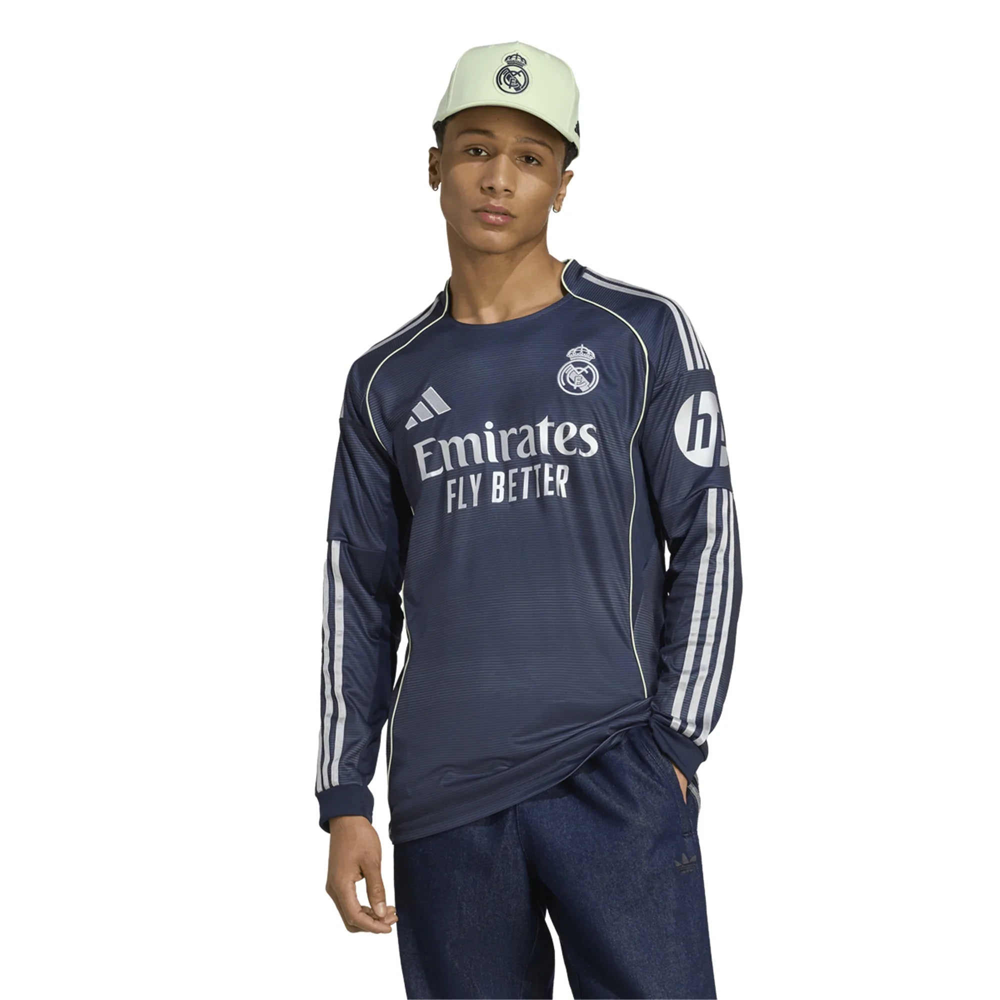 Real Madrid 2025/26 Away Long Sleeves Jersey - FutStore