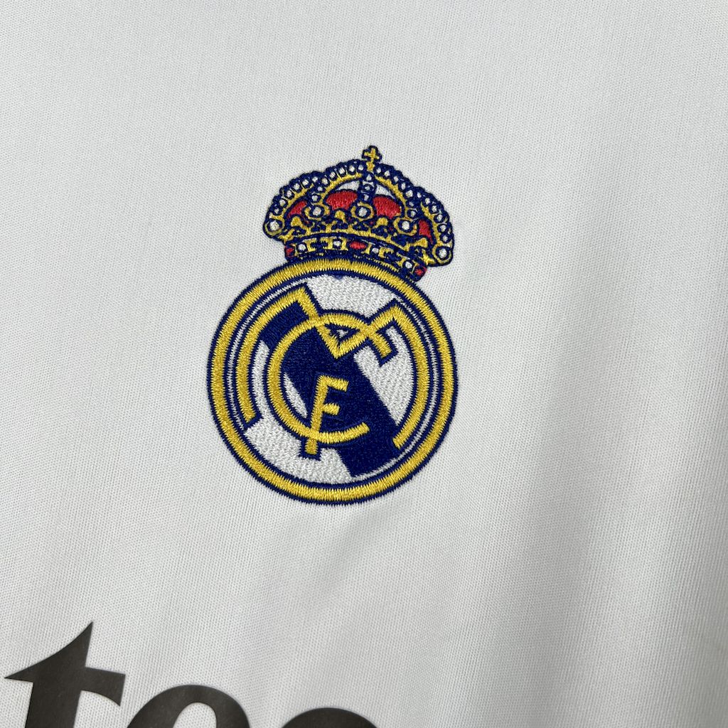 Real Madrid 2025/26 Home Long Sleeves Jersey - FutStore