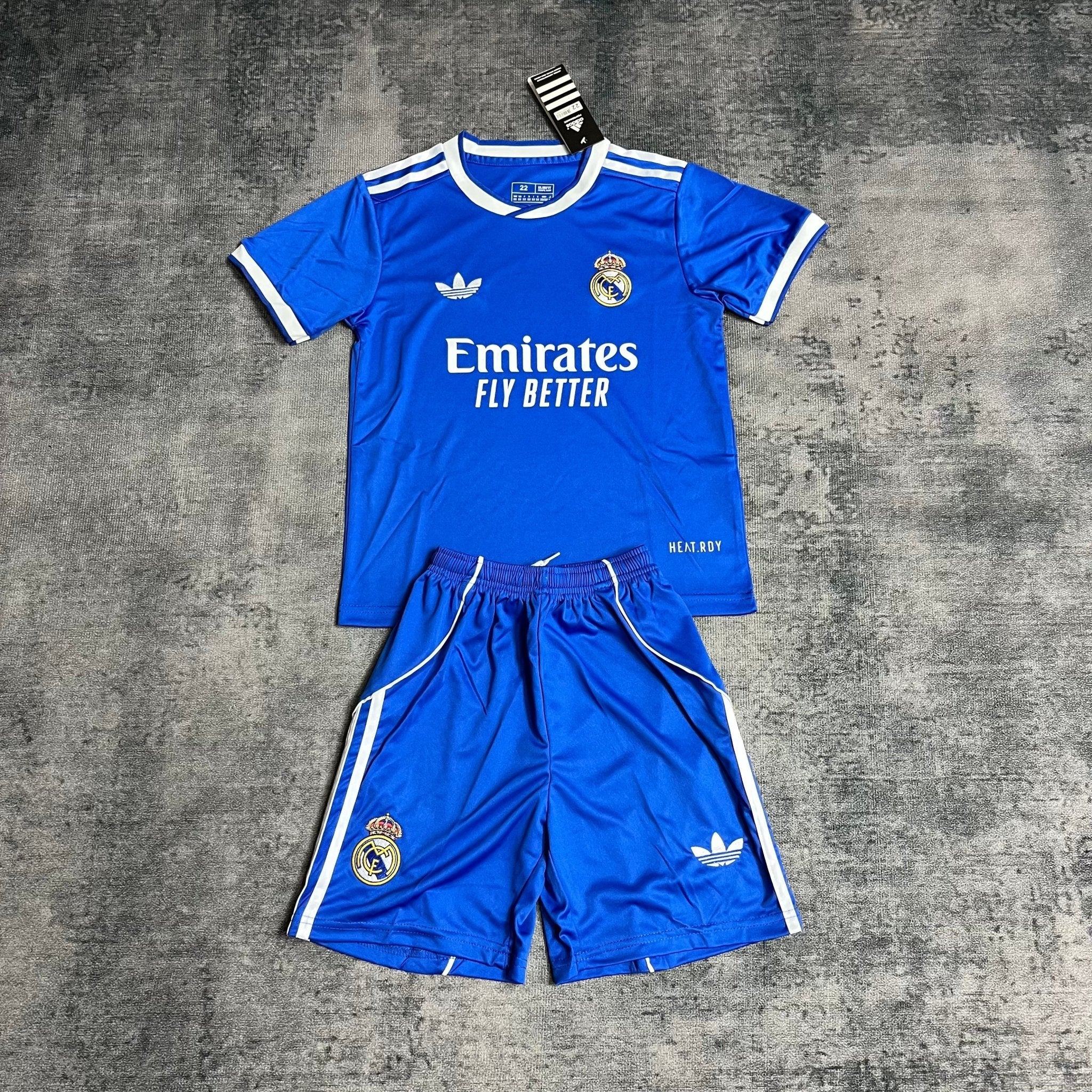 Real Madrid 2025/26 Third Kids Kit - FutStore
