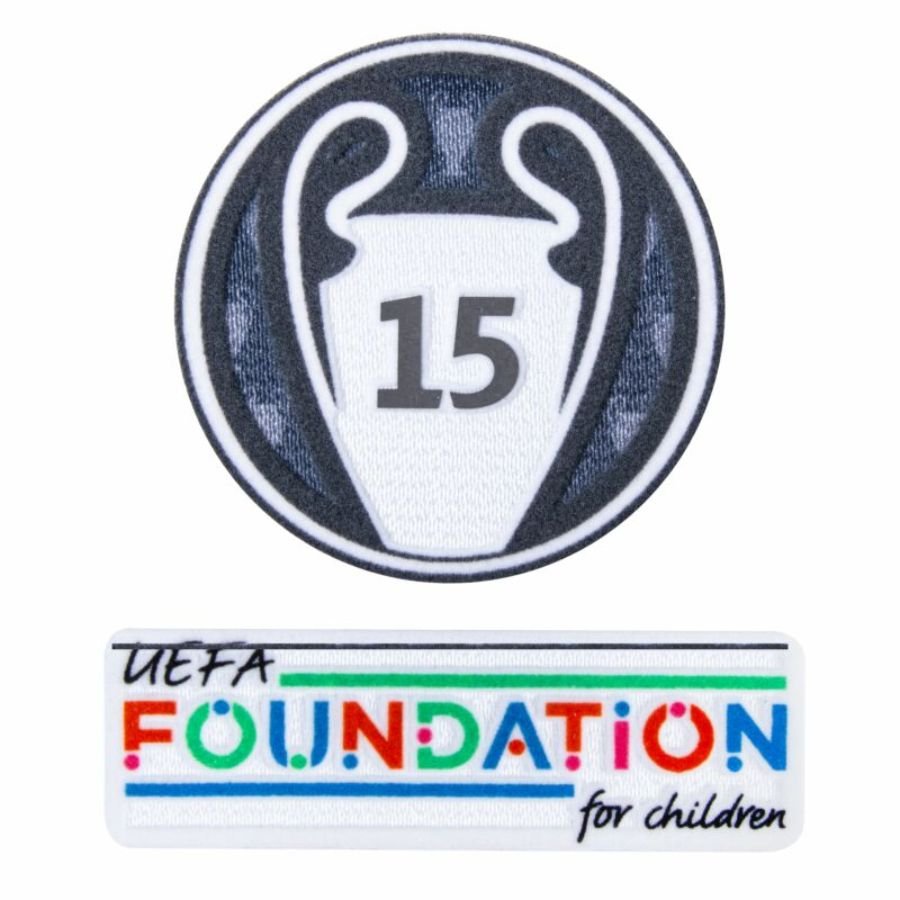 Real Madrid Mbappé 9 Home Fan Jersey 2024/25 Patches UCL UEFA Foundation (Official Printing) - FutStore