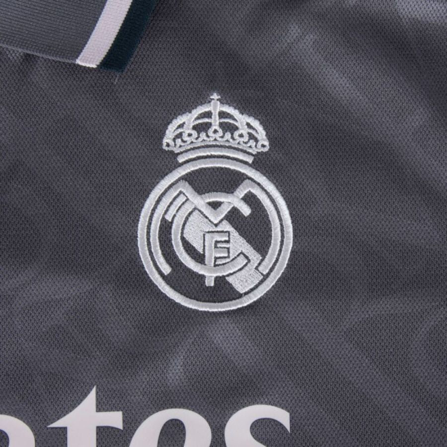 Real Madrid Mbappé 9 Third Fan Jersey 2024/25 Patches UCL UEFA Foundation (Official Printing) - FutStore