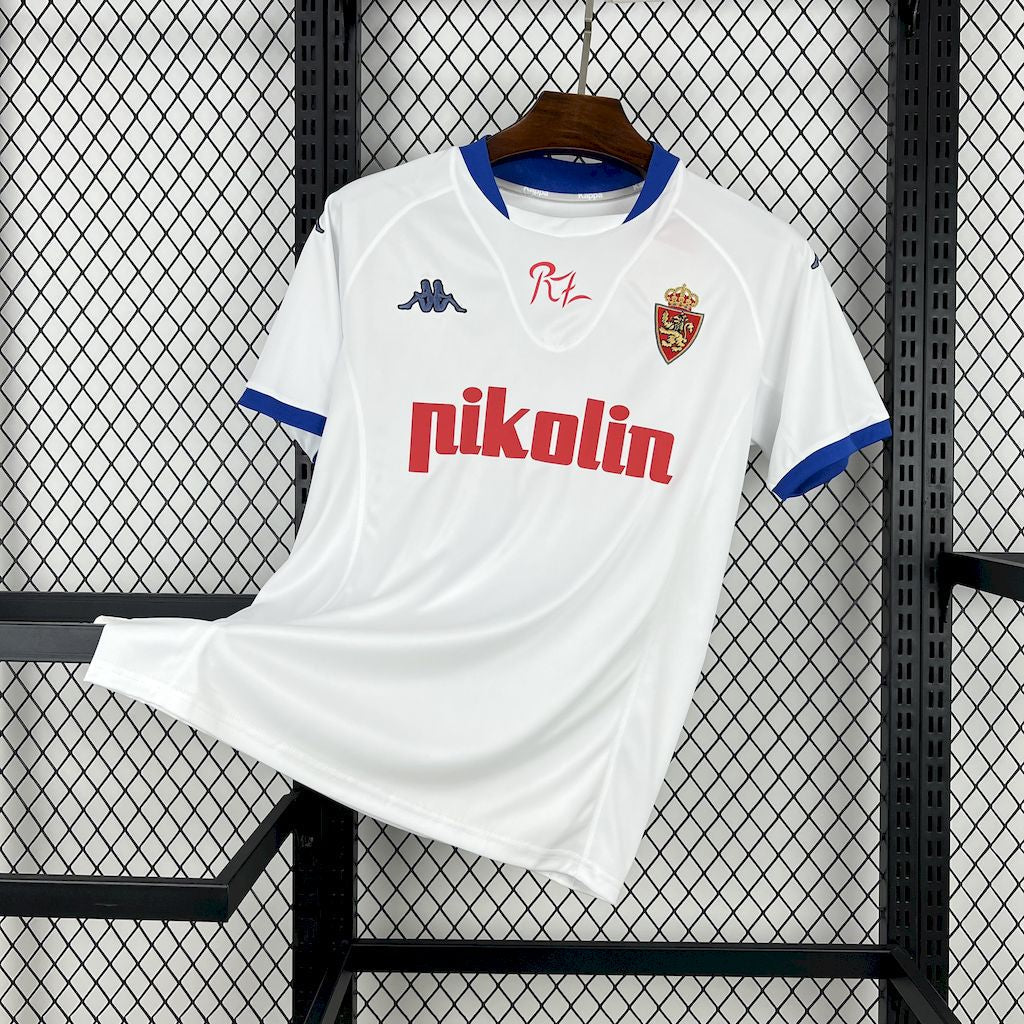 Real Zaragoza 2001/02 Home Retro Jersey - FutStore