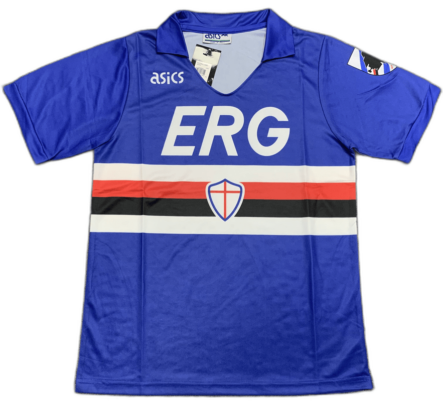 Sampdoria 90/91 I Home Jersey - Retro Version - FutStore