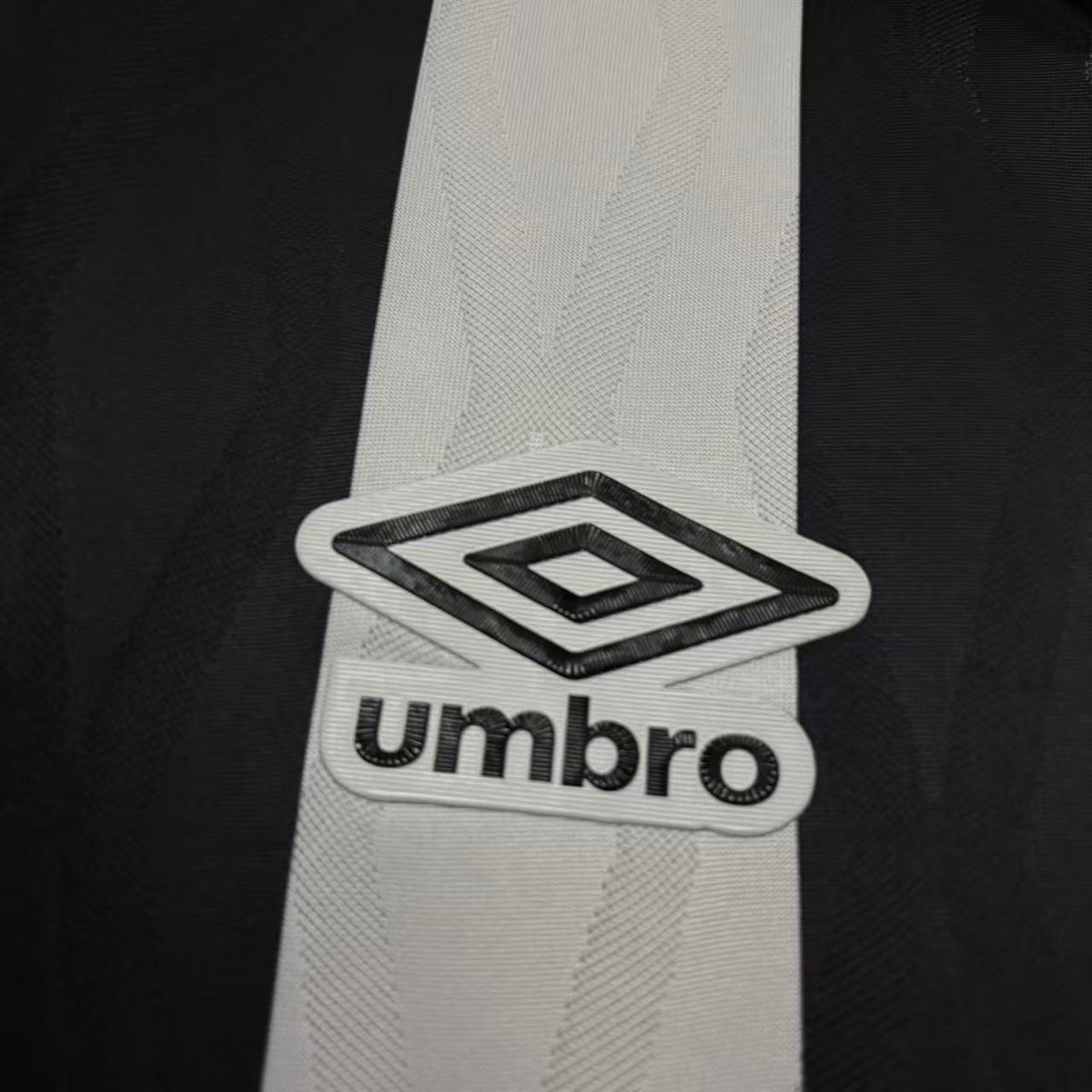 Santos FC home soccer jersey 2027 fan version in white with official club crest - view 5