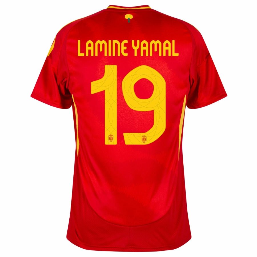 Spain Lamine Yamal 19 Home Fan Jersey 2025/26 - FutStore