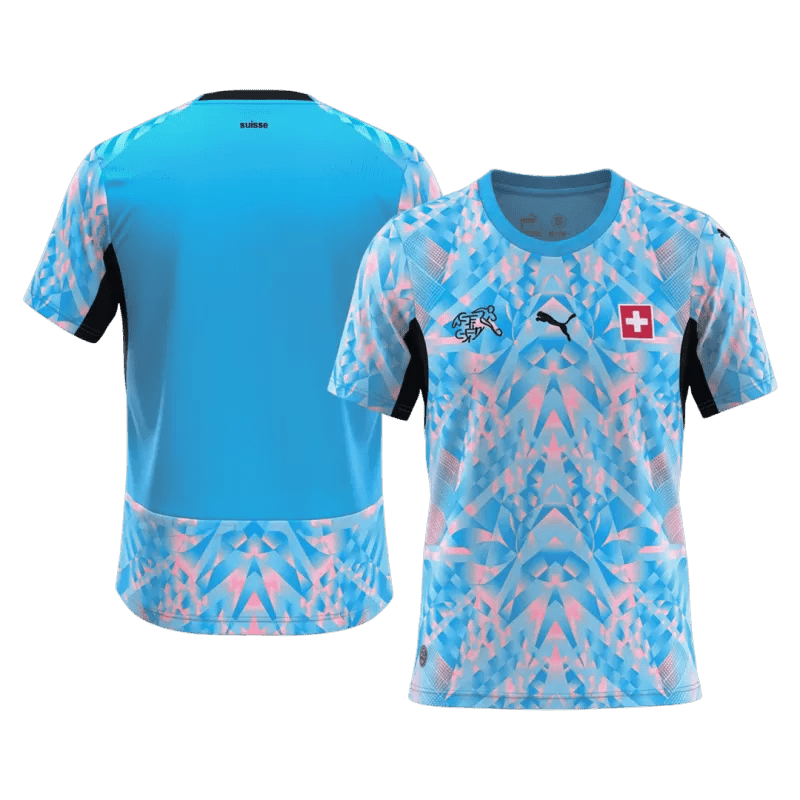 Switzerland Goalkeeper Soccer Jersey World Cup 2026 Blue - Fan Version - FutStore