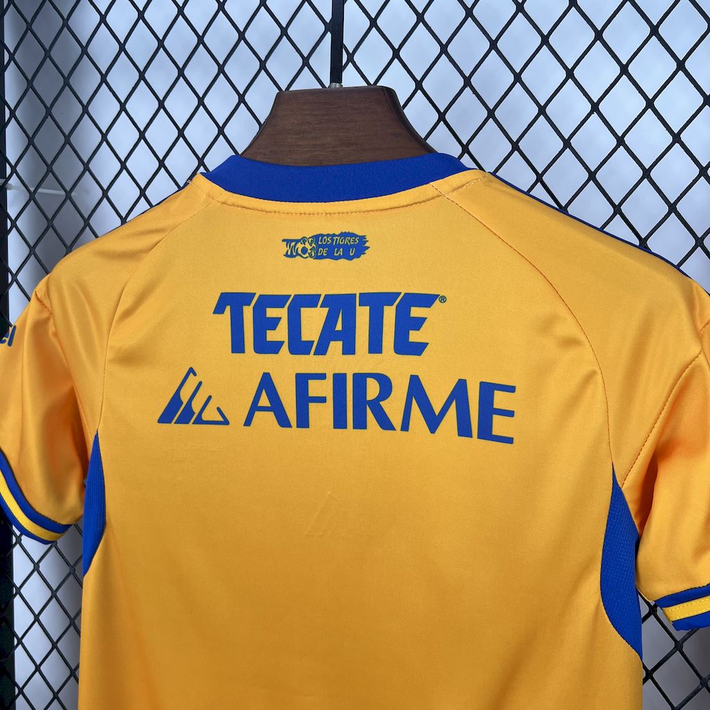Tigres UANL 2025/26 Home Kids Kit - FutStore