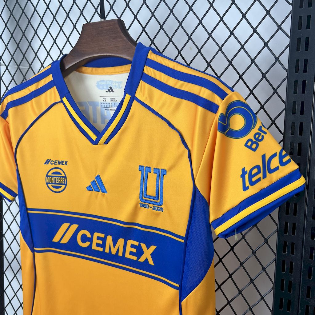 Tigres UANL 2025/26 Home Kids Kit - FutStore
