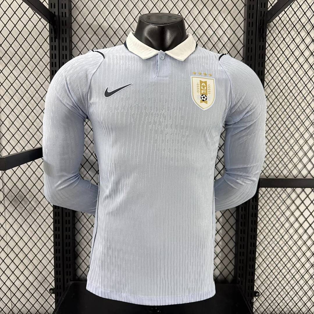 Uruguay World Cup 2026 Jersey Player Version - Long Sleeve - FutStore