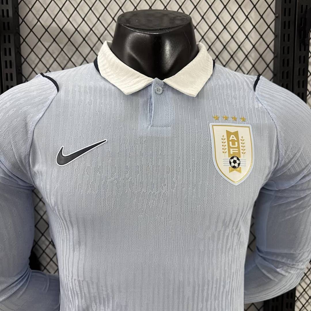Uruguay World Cup 2026 Jersey Player Version - Long Sleeve - FutStore