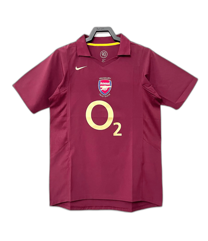 Arsenal 05/06 I Home Jersey - Retro Version - Arsenal jersey