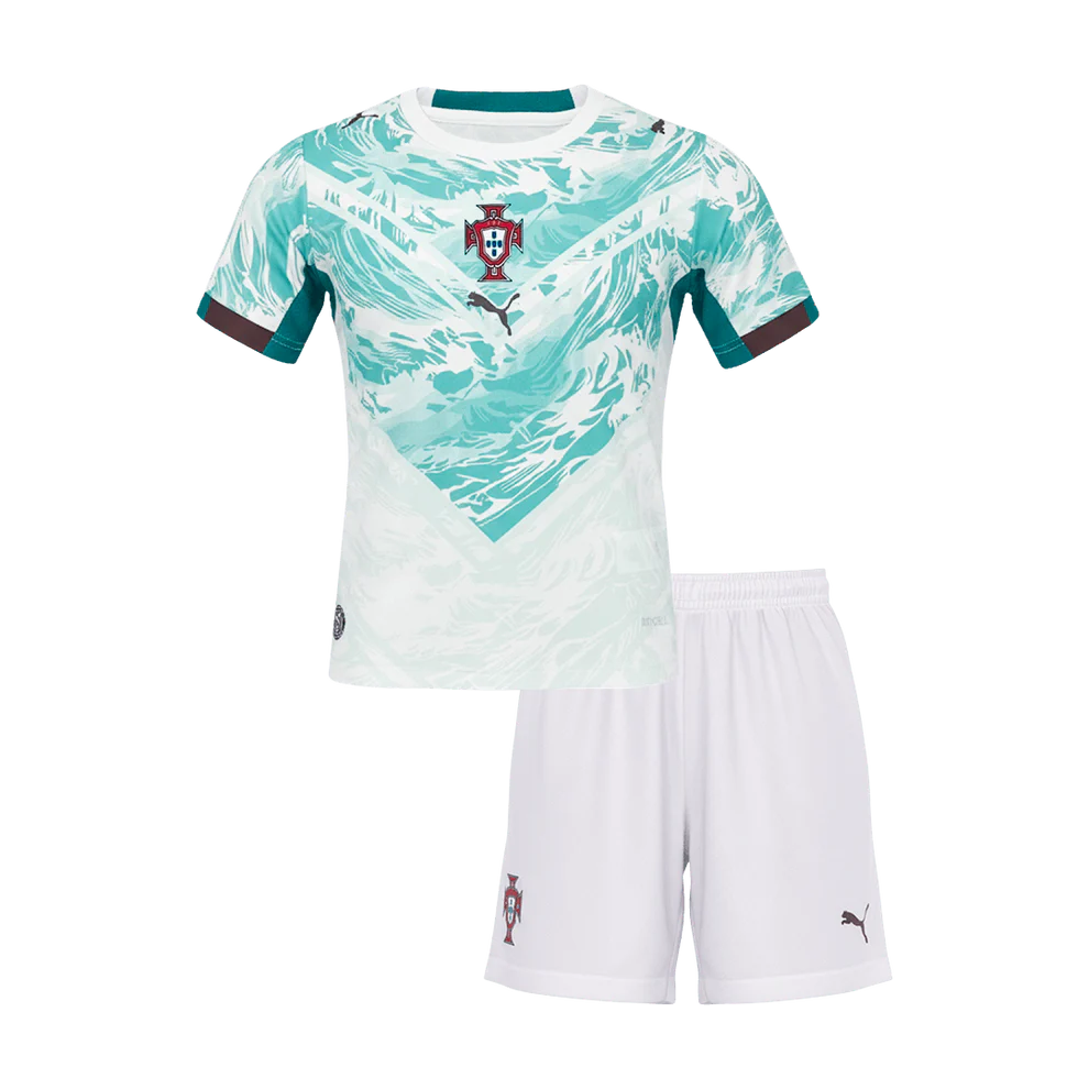 Portugal 2026 World Cup Away Kids Kit - Kids Jerseys