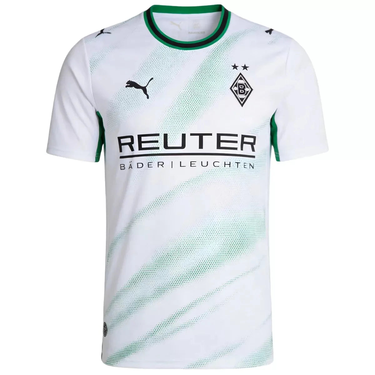 Borussia Monchengladbach home soccer jersey 2026/27 fan version in white - view 3