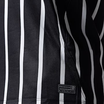 Corinthians away soccer jersey 2026/27 fan version in black with white stripes - view 5